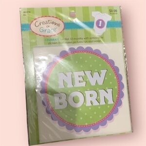 First 12 month non-toxic stickers